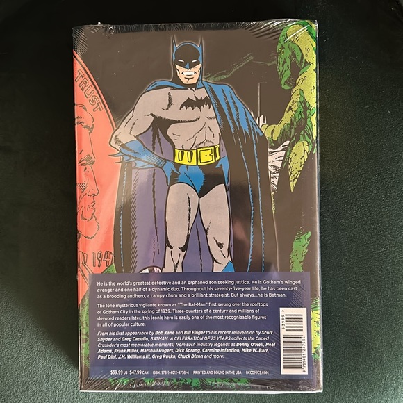 BRAND NEW Batman: A Celebration of 75 Years (DC Comics, 2014) - Picture 2 of 3